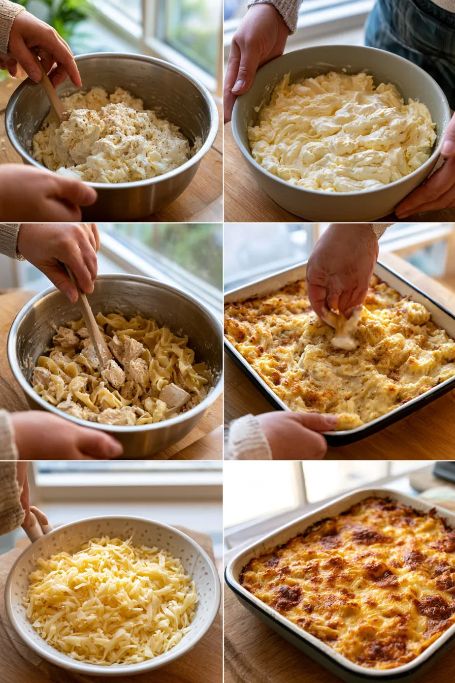 Creamy Chicken Noodle Casserole