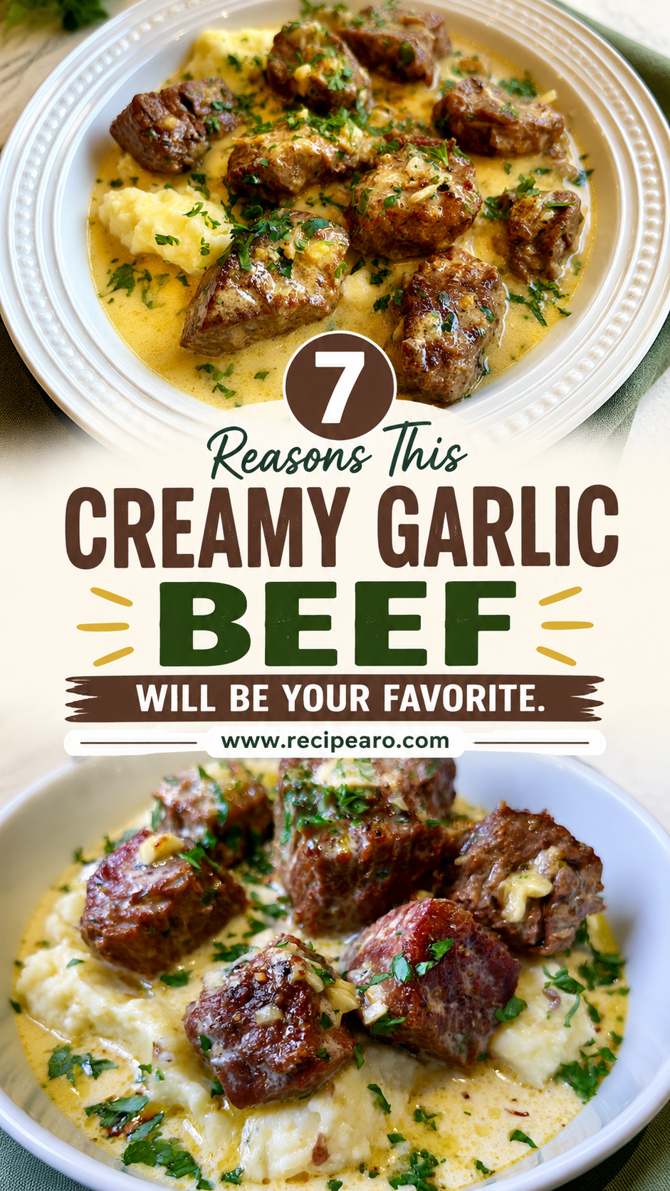 Creamy Garlic Beef