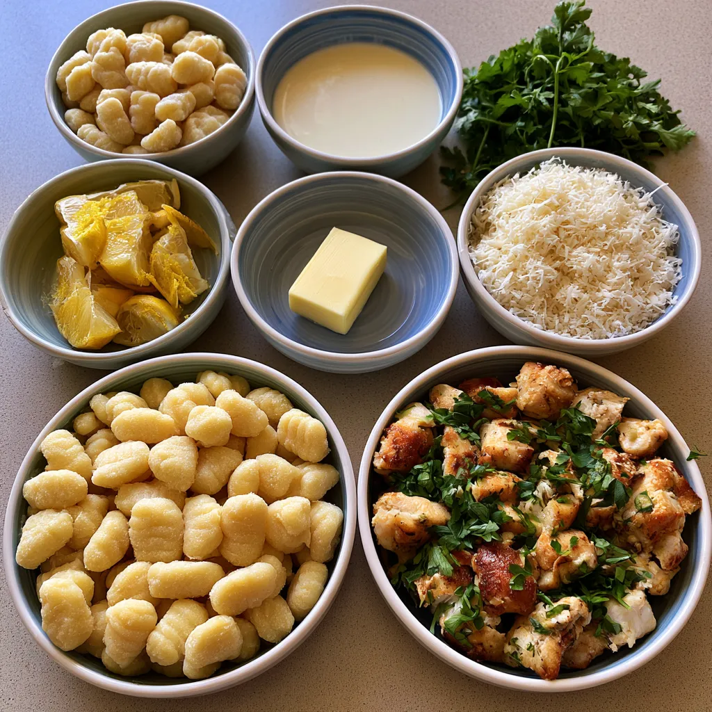 Creamy Lemon Chicken Gnocchi