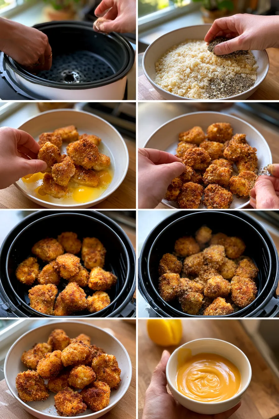 Crispy Air Fryer Chicken Nuggets Recipe