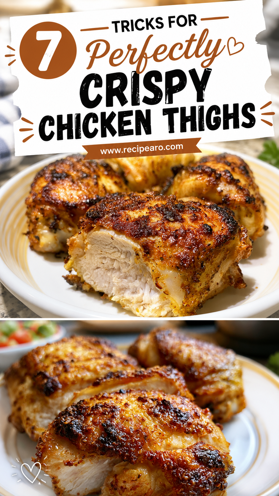 Crispy Air Fryer Chicken Thighs