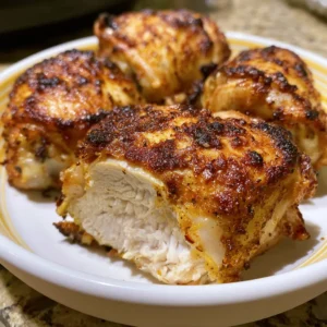 Crispy Air Fryer Chicken Thighs