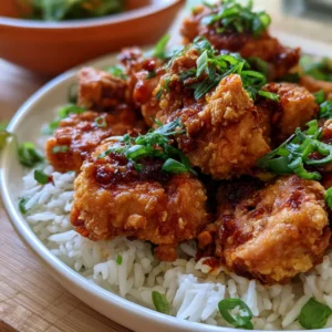 Crispy Air Fryer General Tso's Chicken