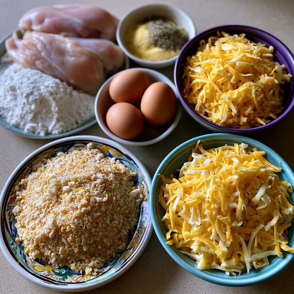 Crispy Cheddar Chicken
