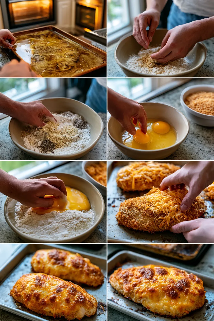 Crispy Cheddar Chicken