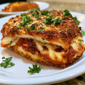Crispy Chicken Parmesan