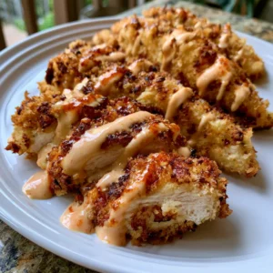 Crispy Chicken Tenders with Bang Bang Sauce