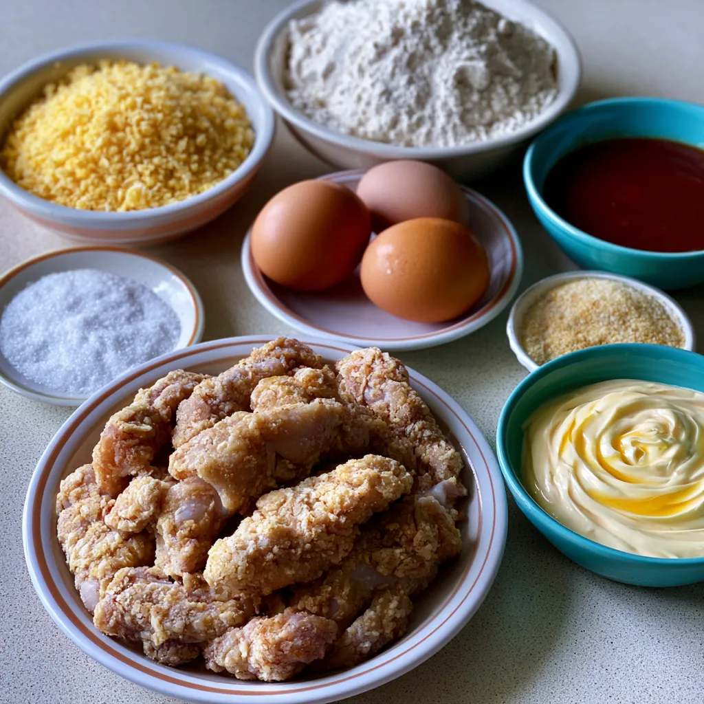 Crispy Chicken Tenders with Bang Bang Sauce