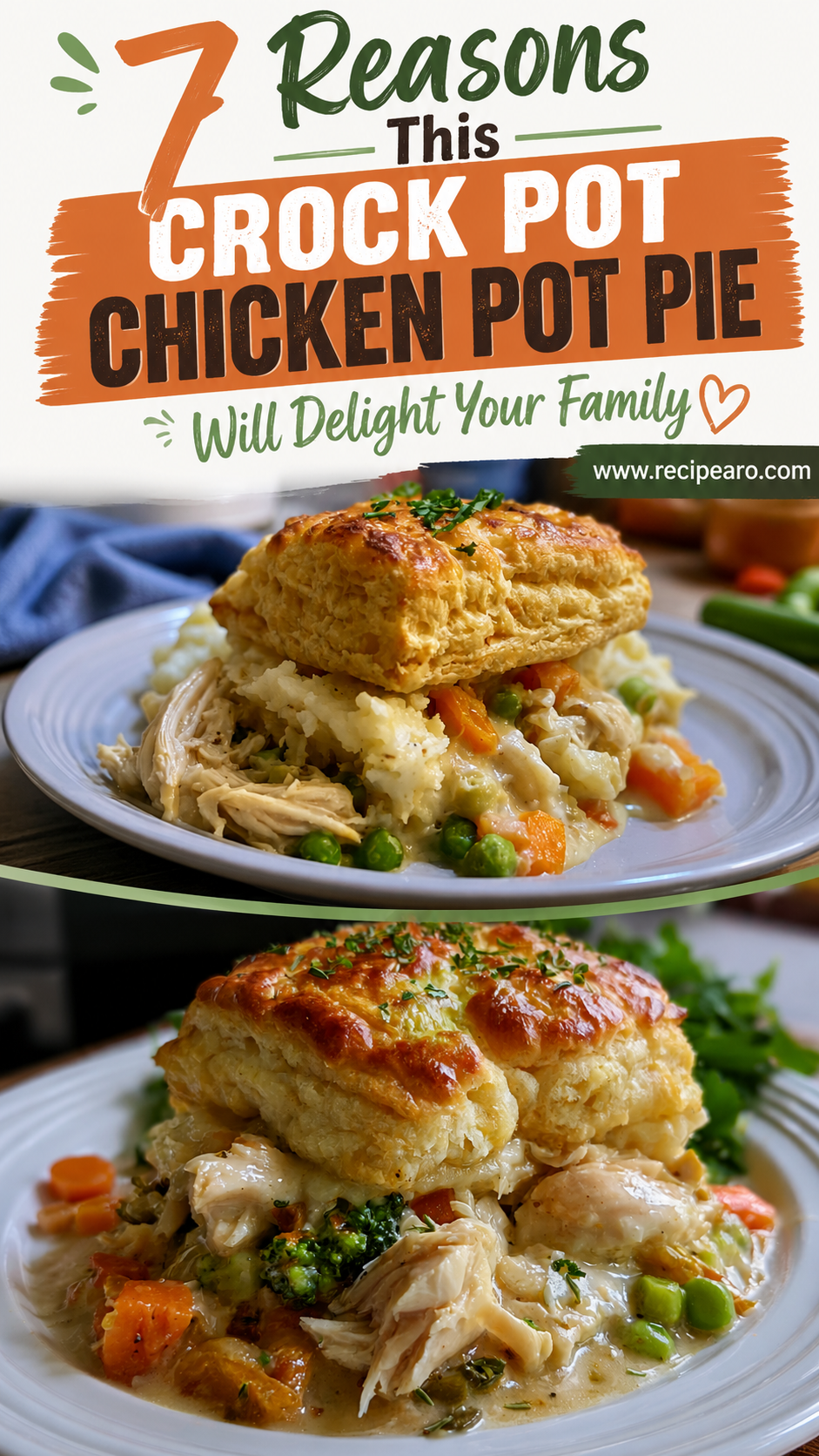 Crock Pot Chicken Pot Pie