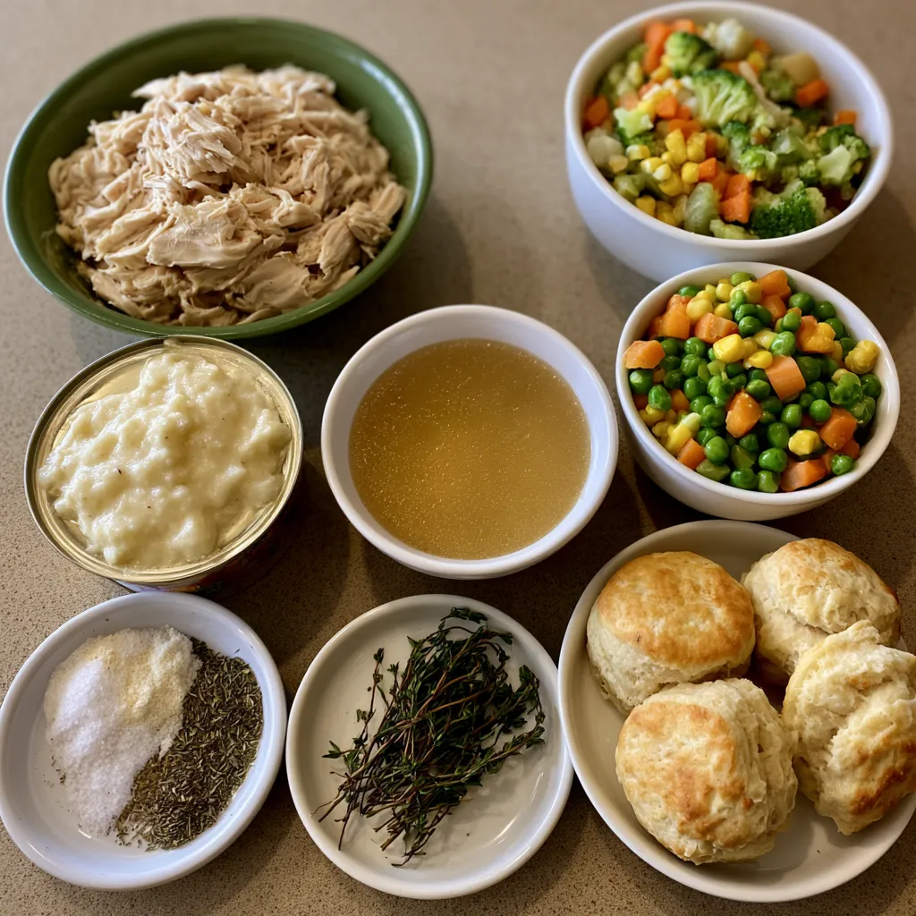 Crock Pot Chicken Pot Pie
