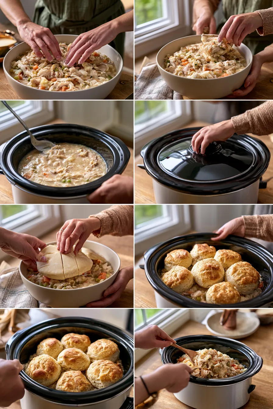 Crock Pot Chicken Pot Pie