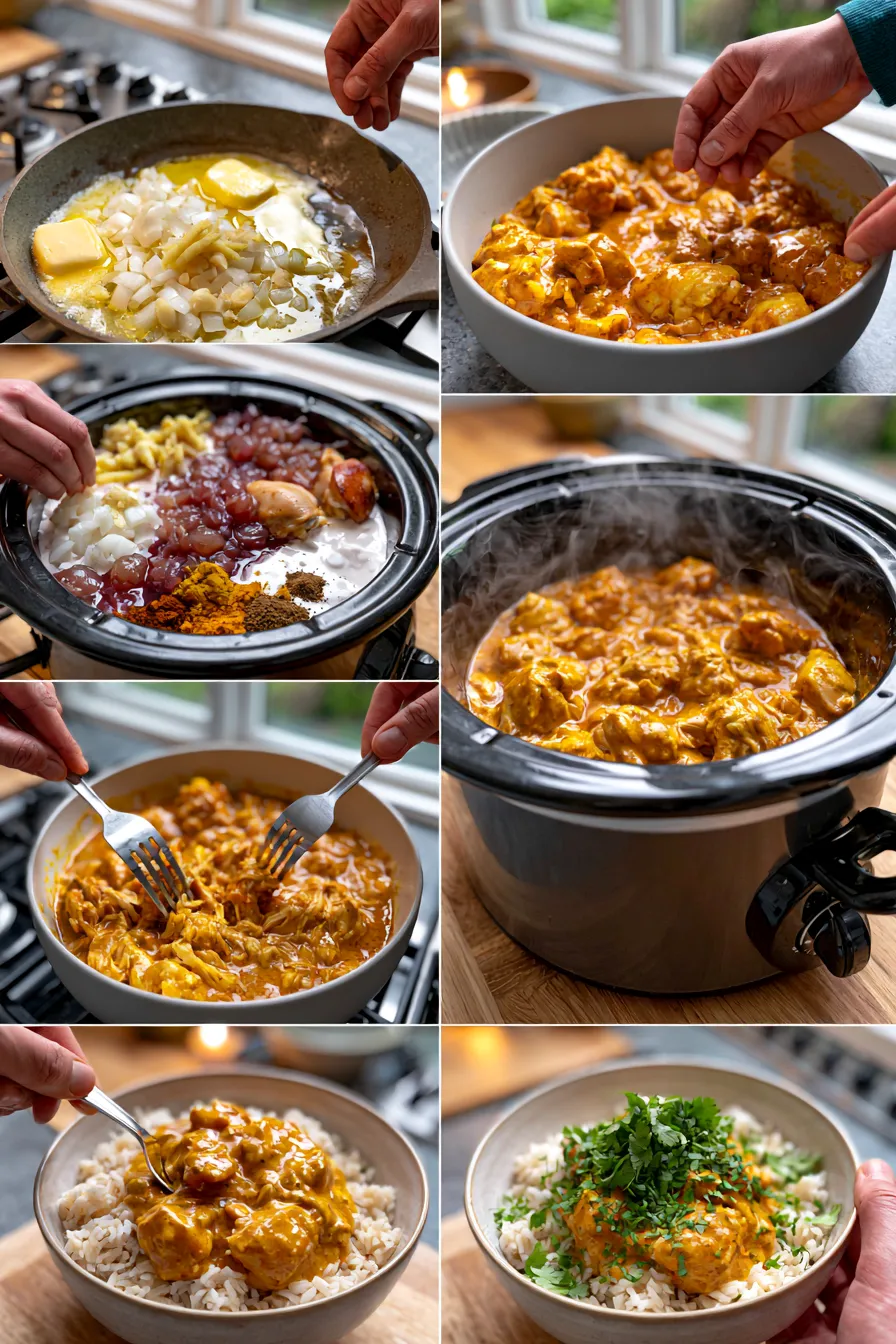 Crockpot Butter Chicken