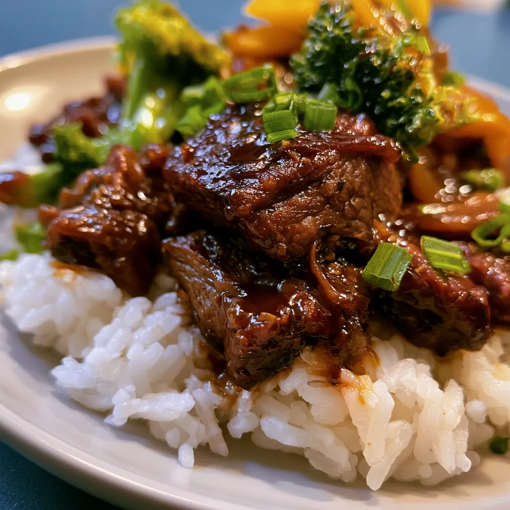 Crockpot Teriyaki Beef
