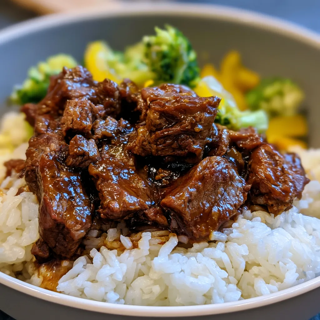 Crockpot Teriyaki Beef
