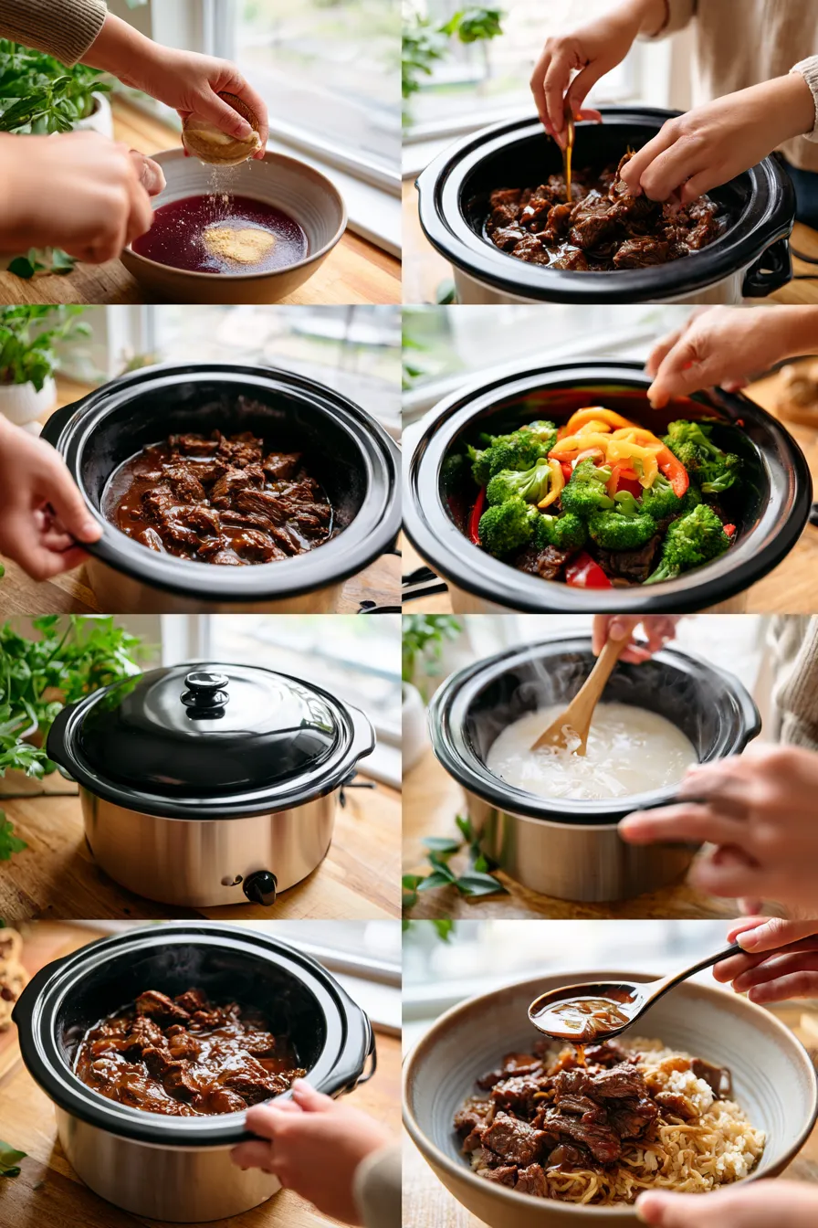 Crockpot Teriyaki Beef