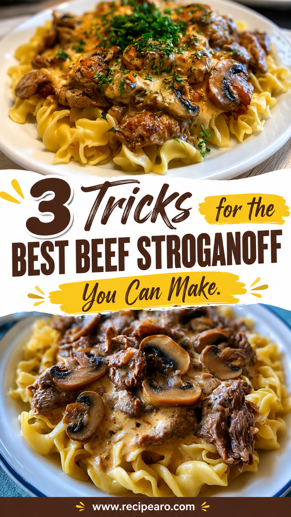 Easy Beef Stroganoff