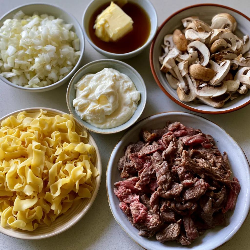 Easy Beef Stroganoff