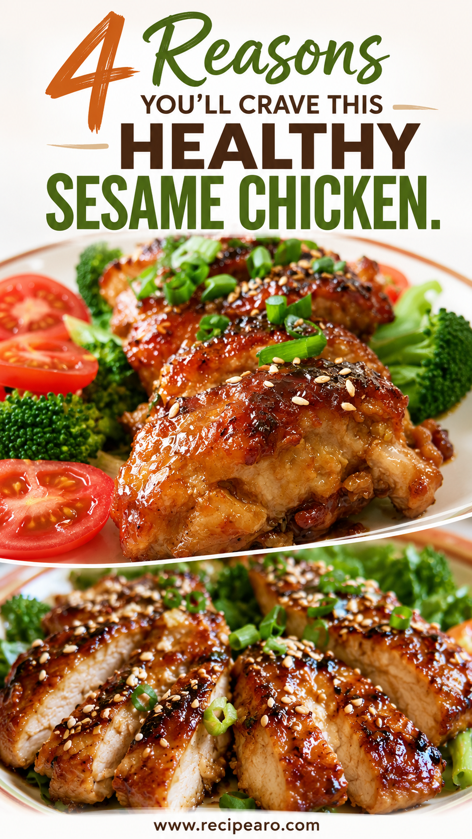 Easy Healthy Sesame Chicken