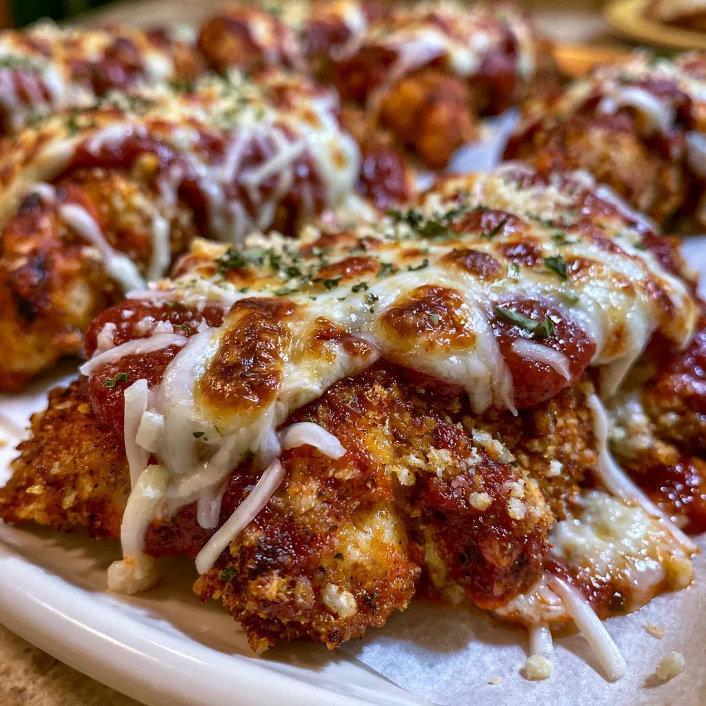 Easy Oven Baked Chicken Parmesan