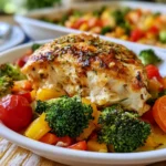 Flavor-Packed Loaded Chicken Veggie Bake