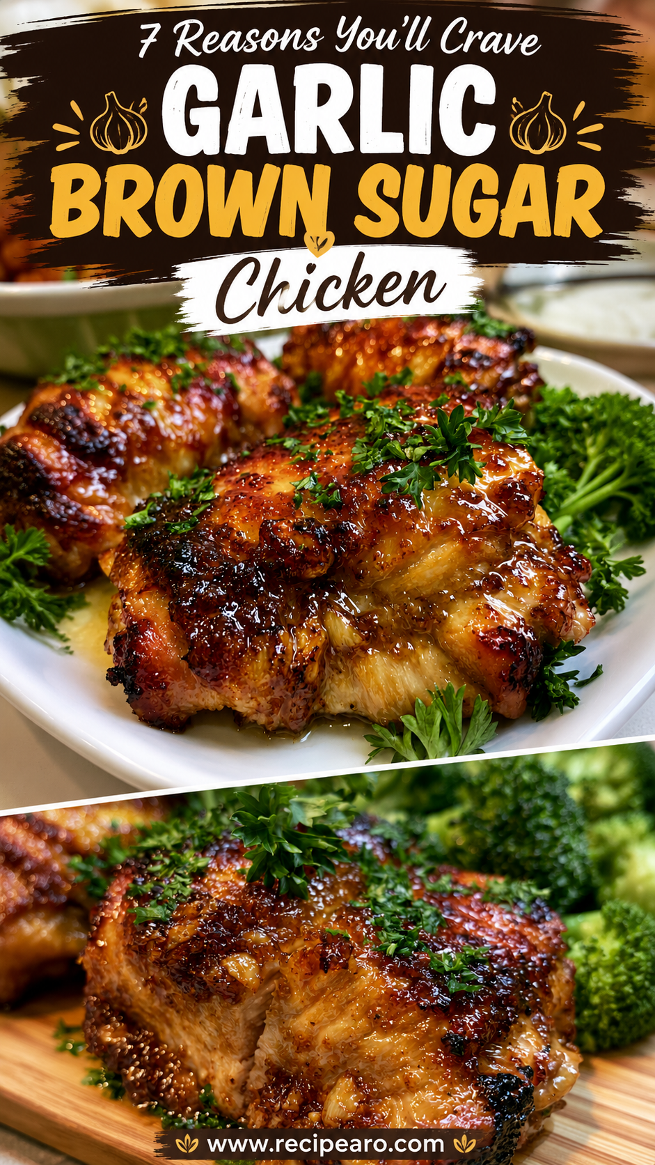 Garlic Brown Sugar Chicken