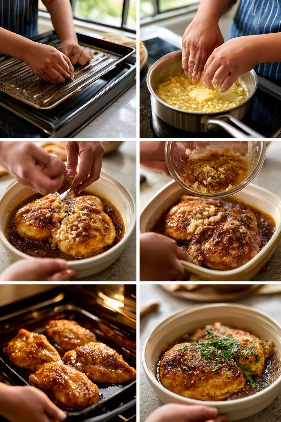 Garlic Brown Sugar Chicken