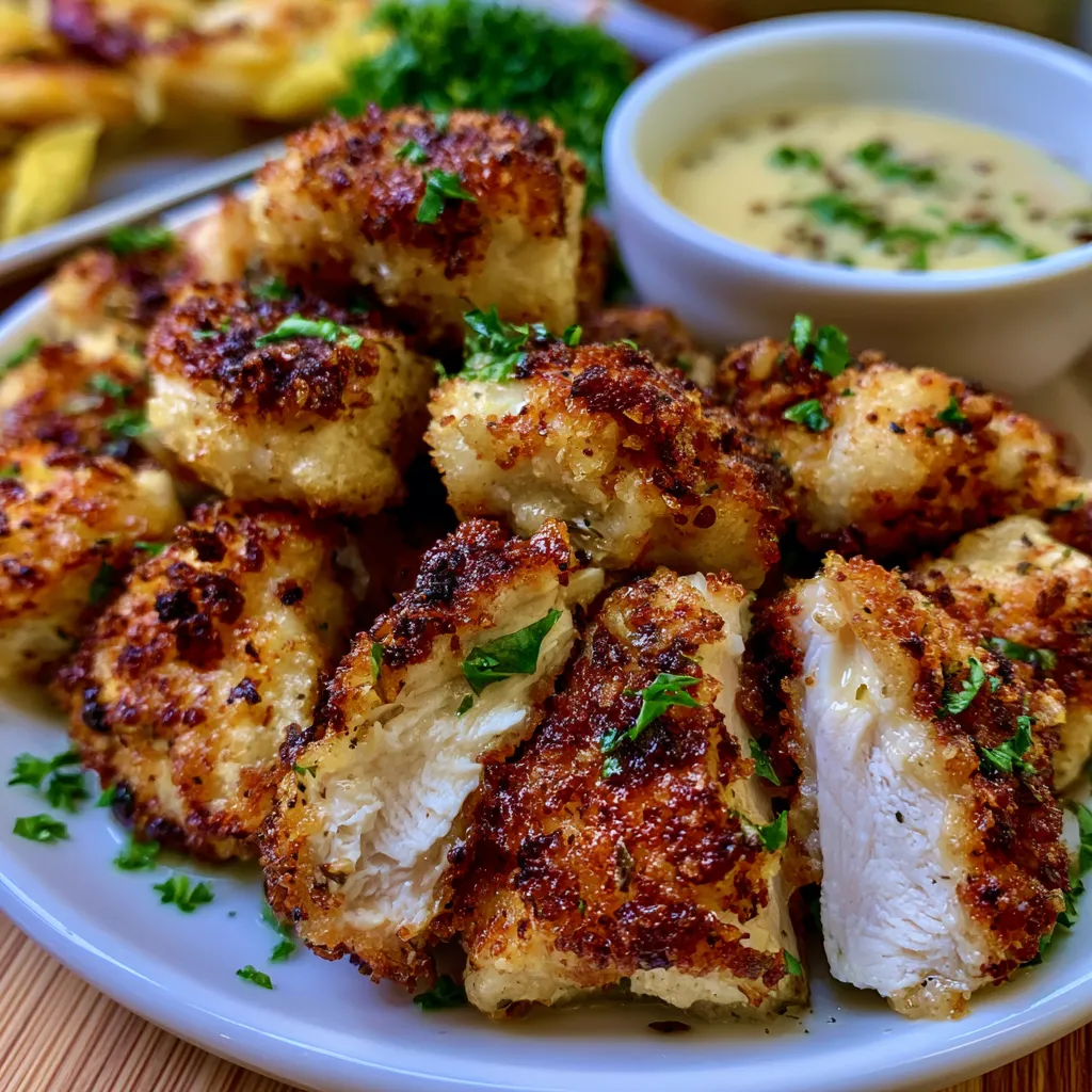 Garlic Butter Chicken Bites