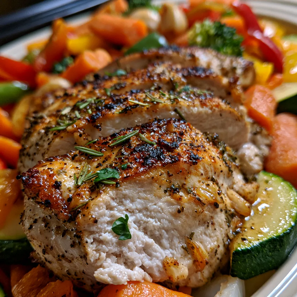 Garlic Herb Chicken and Vegetables