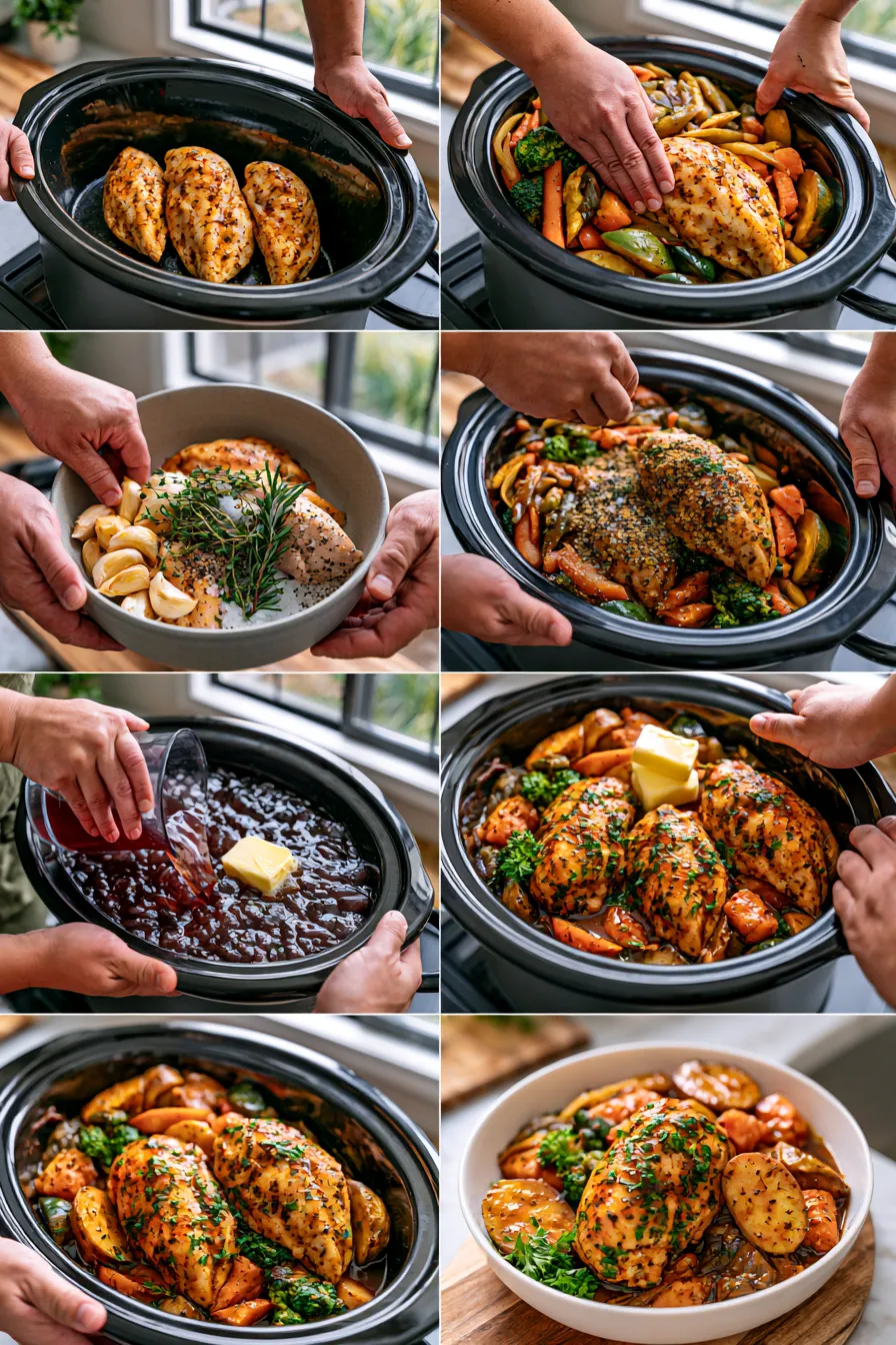 Garlic Herb Chicken and Vegetables