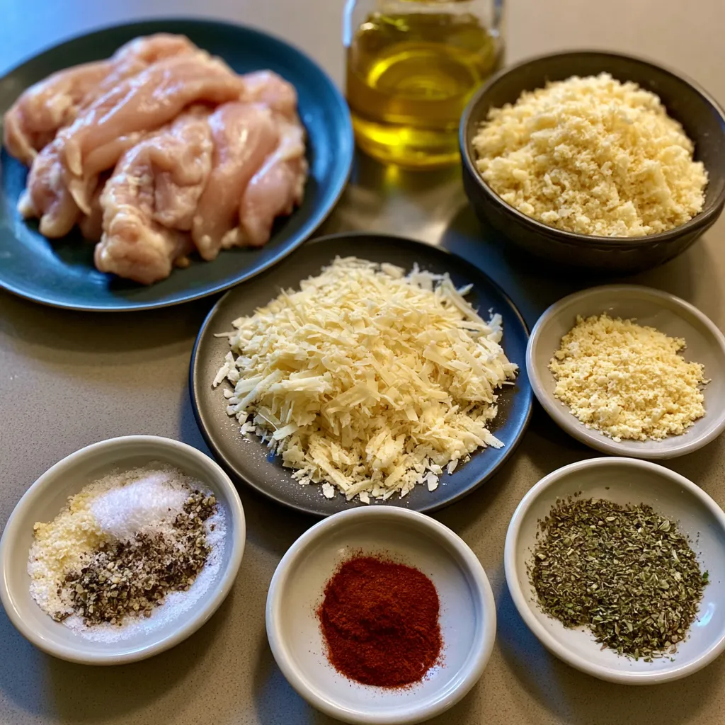 Garlic Parmesan Air Fryer Chicken Tenders