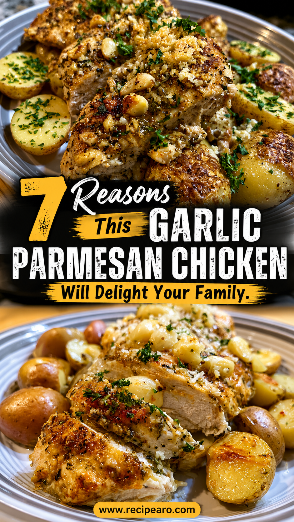 Garlic Parmesan Chicken and Potatoes