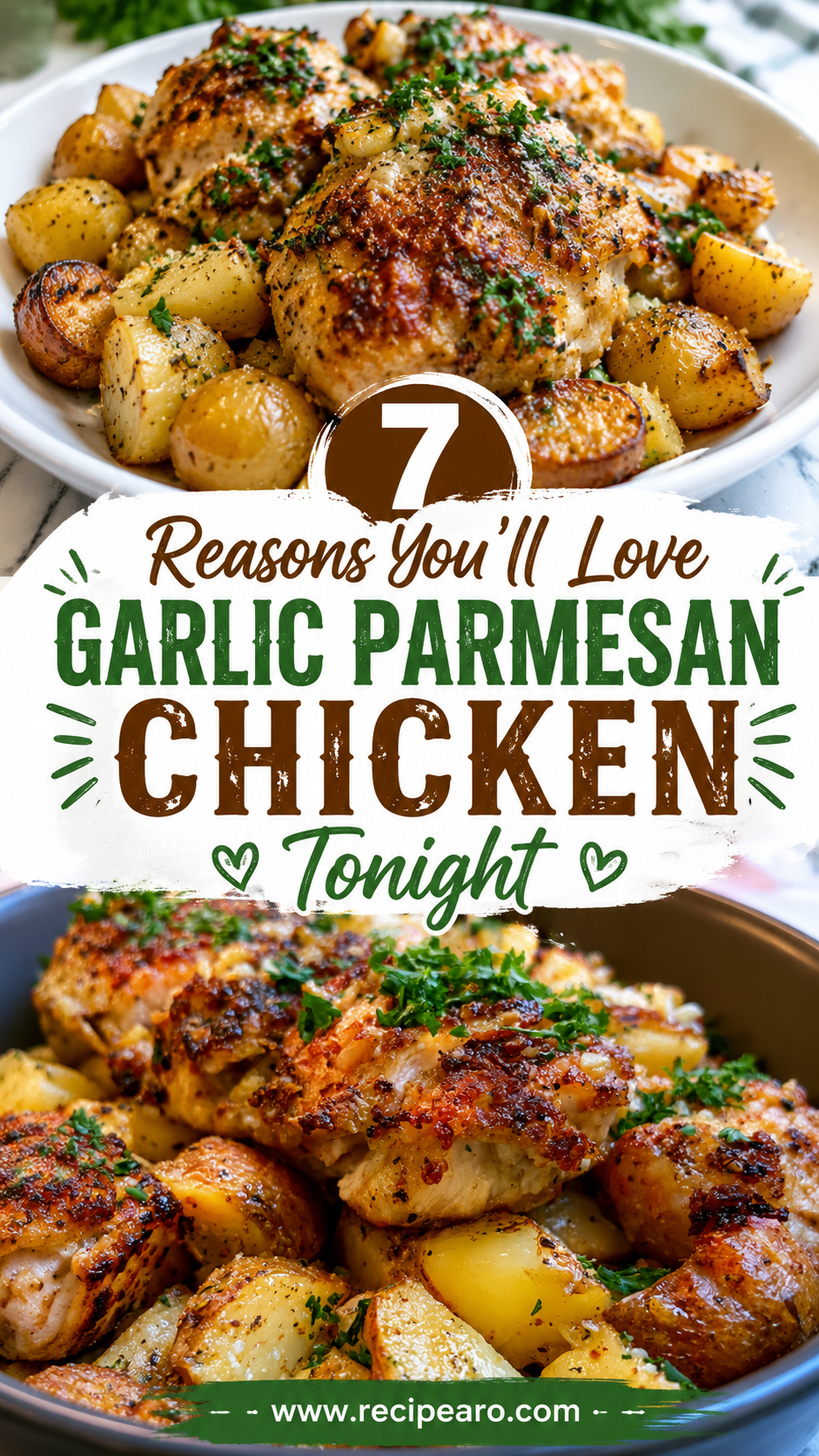 Garlic Parmesan Chicken and Potatoes