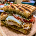Grilled Chicken Pesto Sandwich