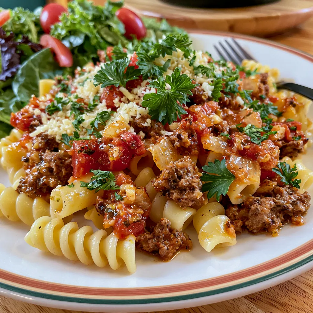 Ground Beef Pasta