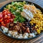 High Protein Beef Burrito Bowl