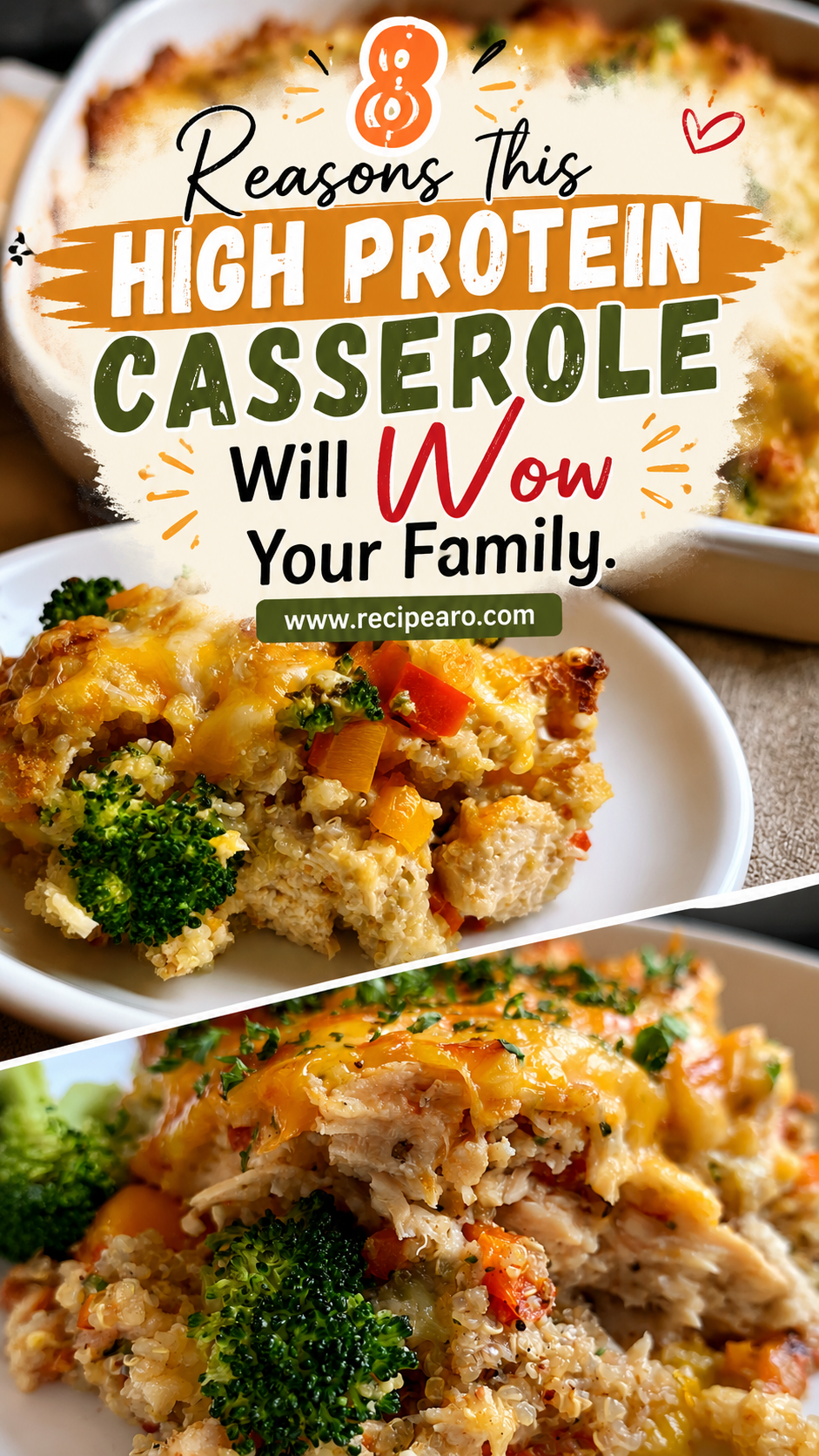 High Protein Chicken Casserole