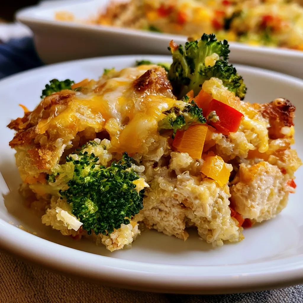 High Protein Chicken Casserole