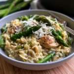 High Protein Chicken Orzo