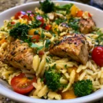 High Protein Chicken Orzo