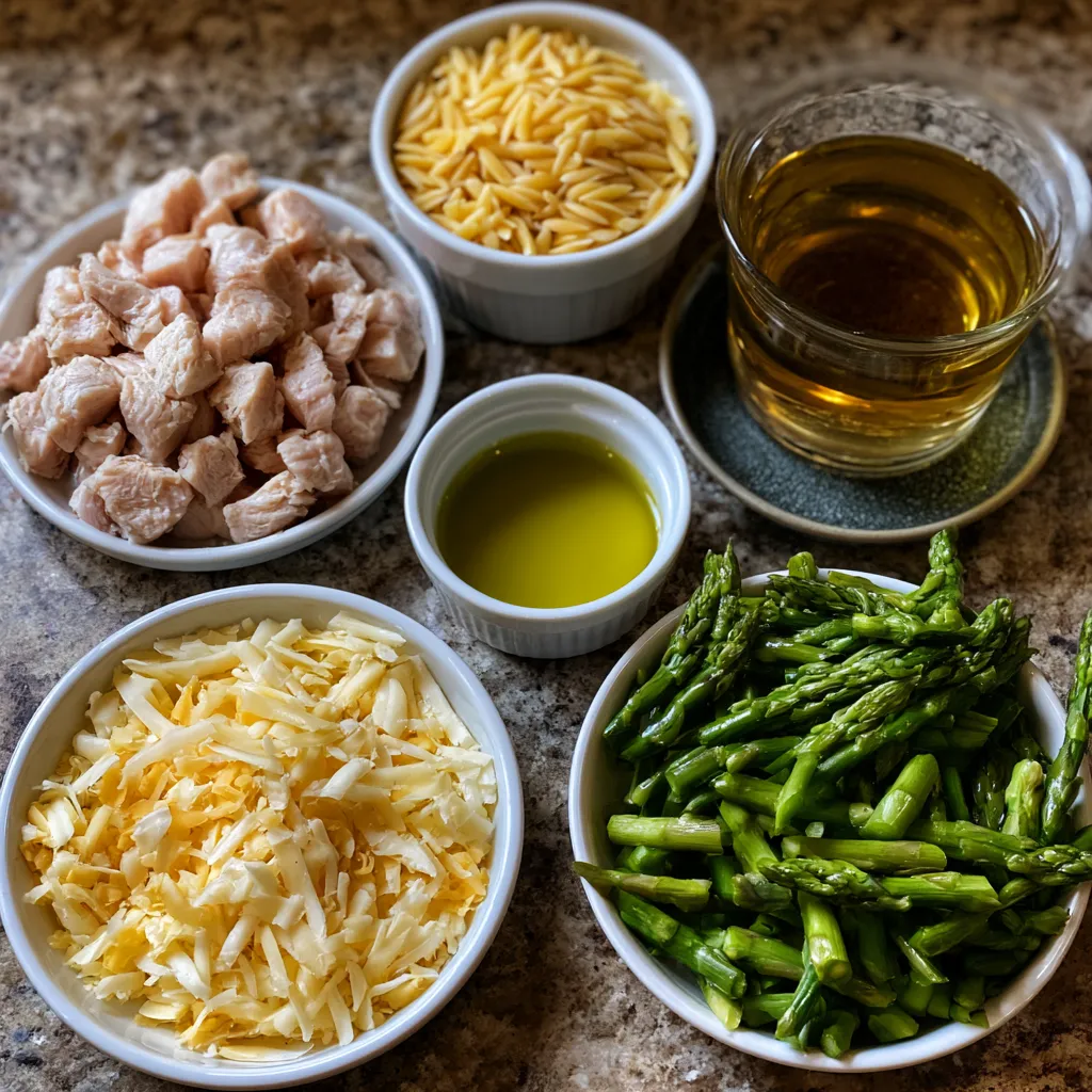 High Protein Chicken Orzo
