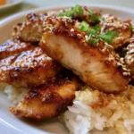High Protein Sesame Chicken