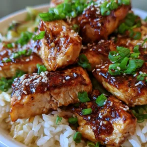 High Protein Sesame Chicken