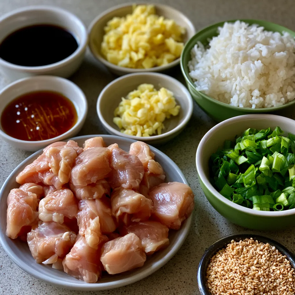 High Protein Sesame Chicken