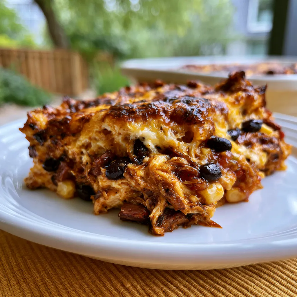 High Protein Southwest Chicken Casserole