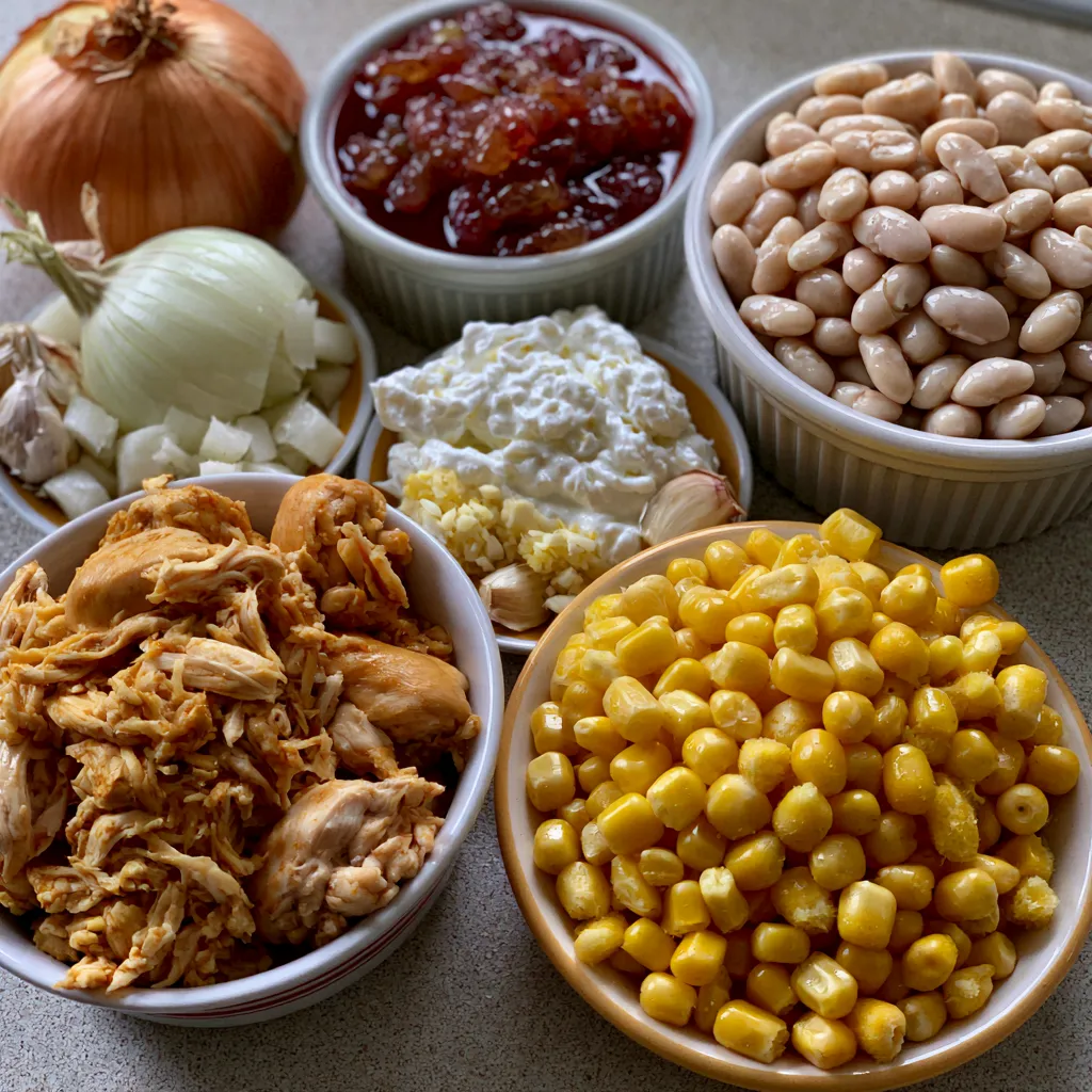 High Protein White Chicken Chili