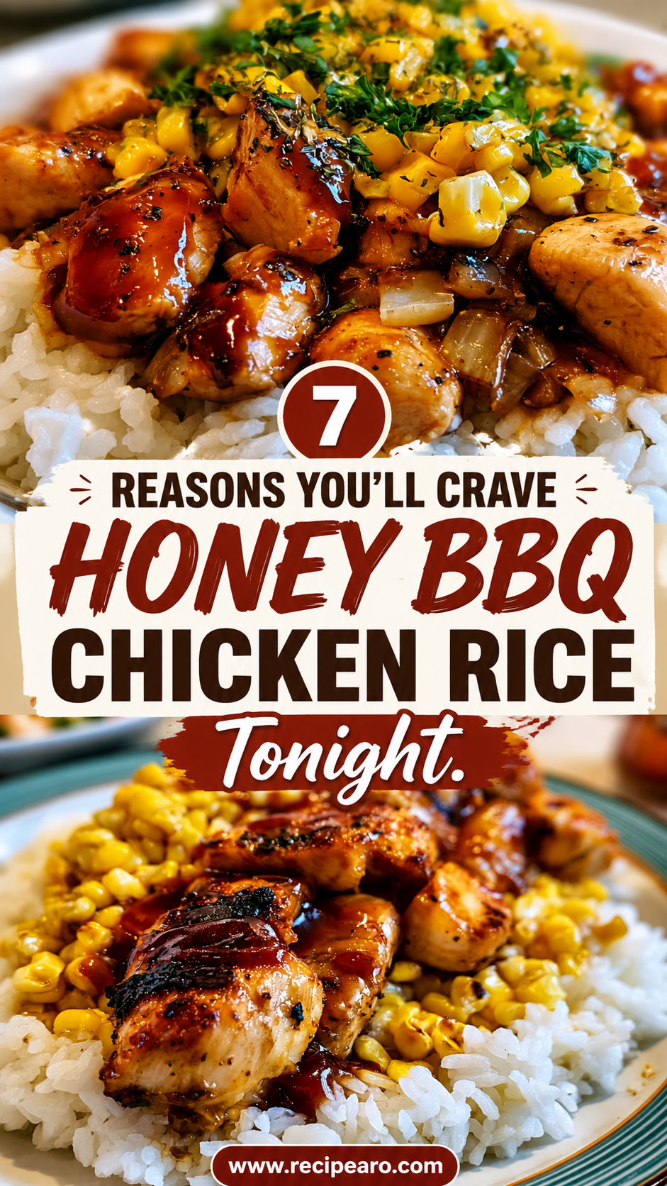 Honey BBQ Chicken Rice