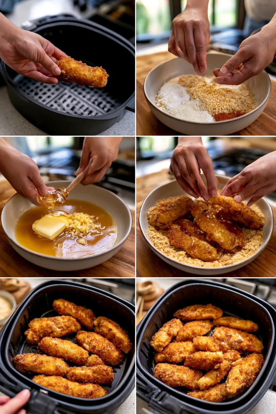 Honey Butter Garlic Chicken Tenders