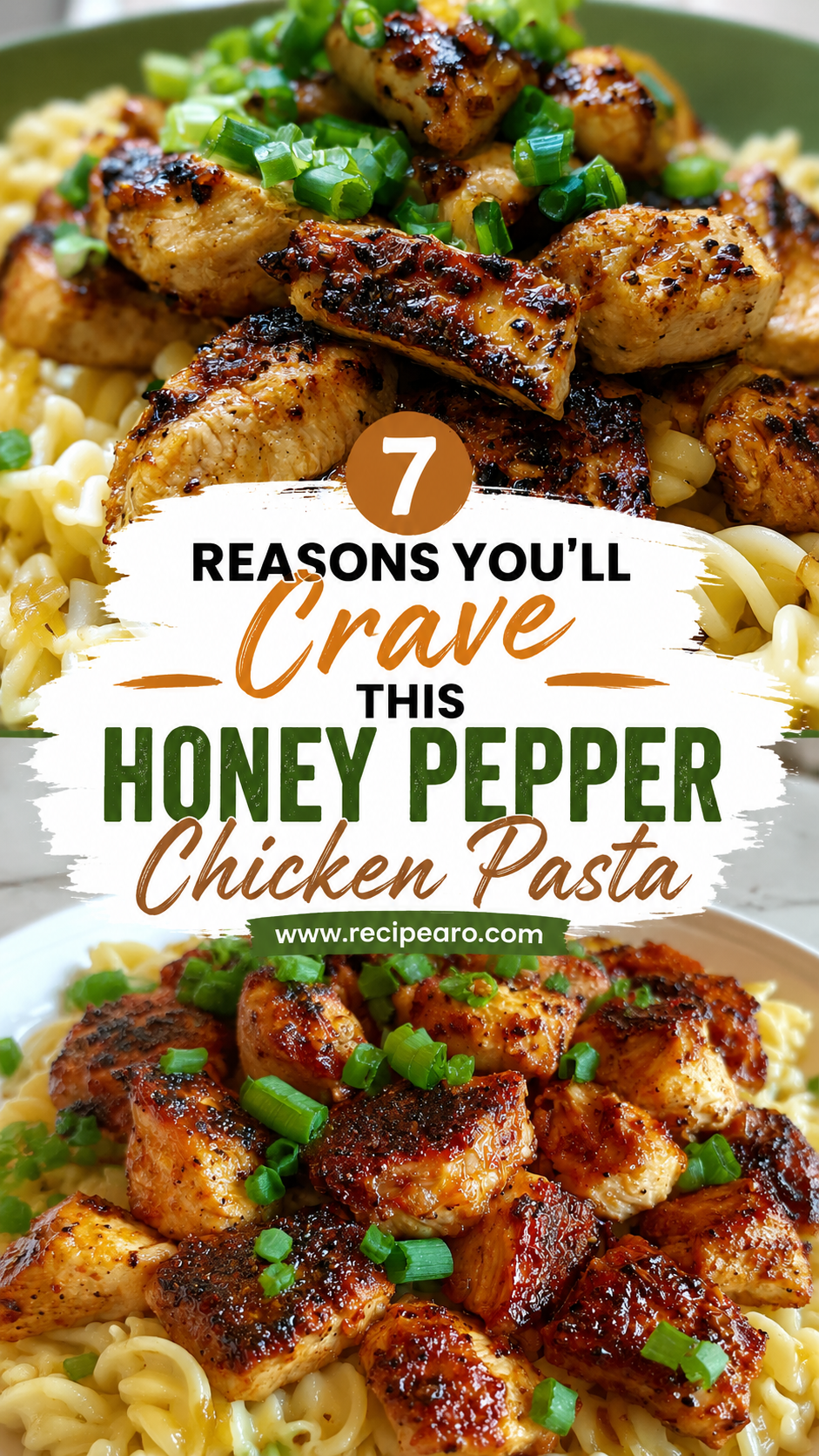 Honey Pepper Chicken Pasta