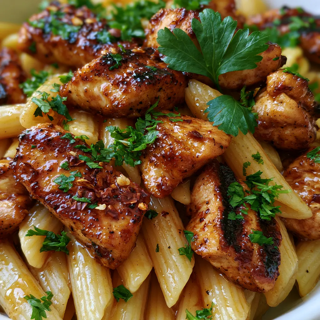 Honey Pepper Chicken Pasta