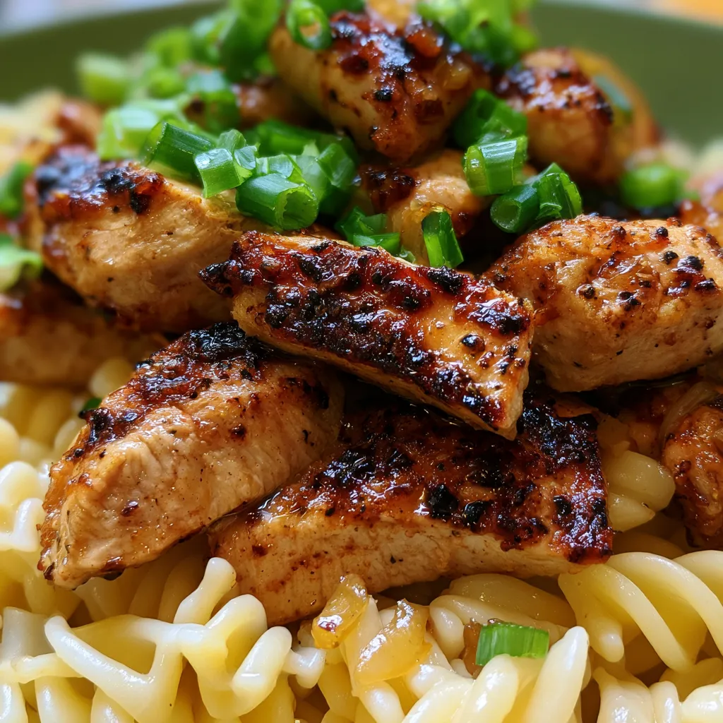 Honey Pepper Chicken Pasta
